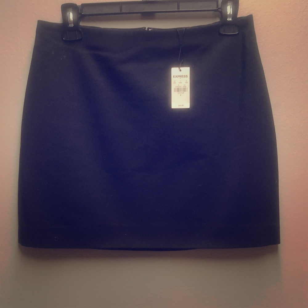 NWT Express black mini skirt
